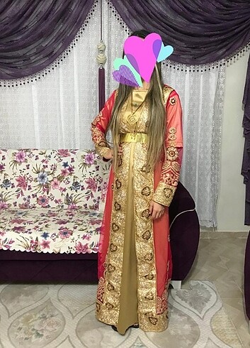 Haftan yöresel kıyafet fistan 