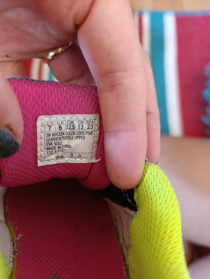 Kız Çocuk Renkli Cırt Cırtlı Spor Ayakkabı - Görsel 5