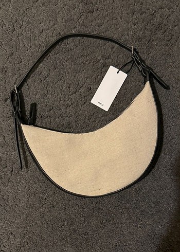 Mango mini oval çanta - Görsel 3
