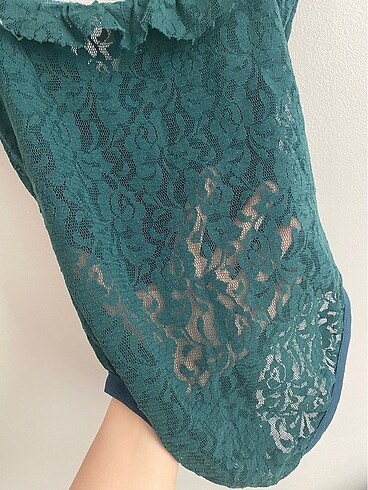 xs Beden yeşil Renk Bodysuit
