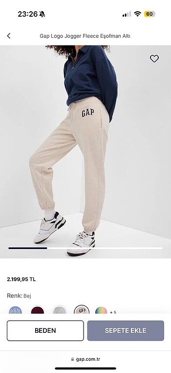 GAP kadın eşofman altı