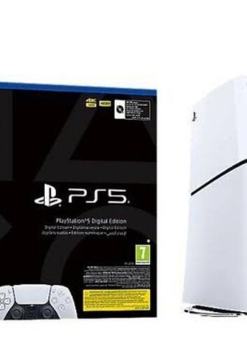 PlayStation Slim 5 Digital Edition 2. Uyumlu Kol hediye