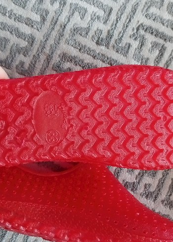 Kırmızı lastik çocuk deniz ayakkabısı - Görsel 3