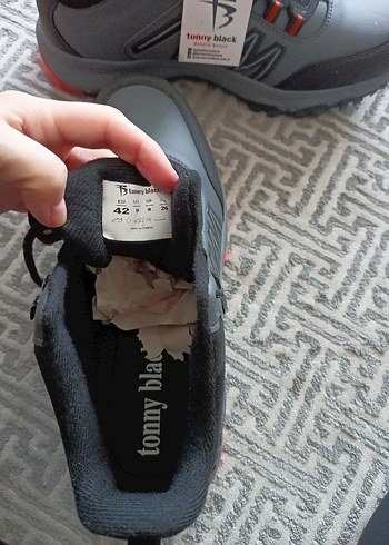 Gri Bağcıklı Erkek Outdoor Ayakkabısı - Görsel 7