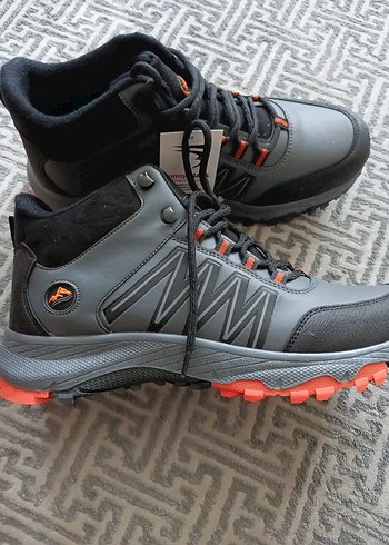 Gri Bağcıklı Erkek Outdoor Ayakkabısı - Görsel 3