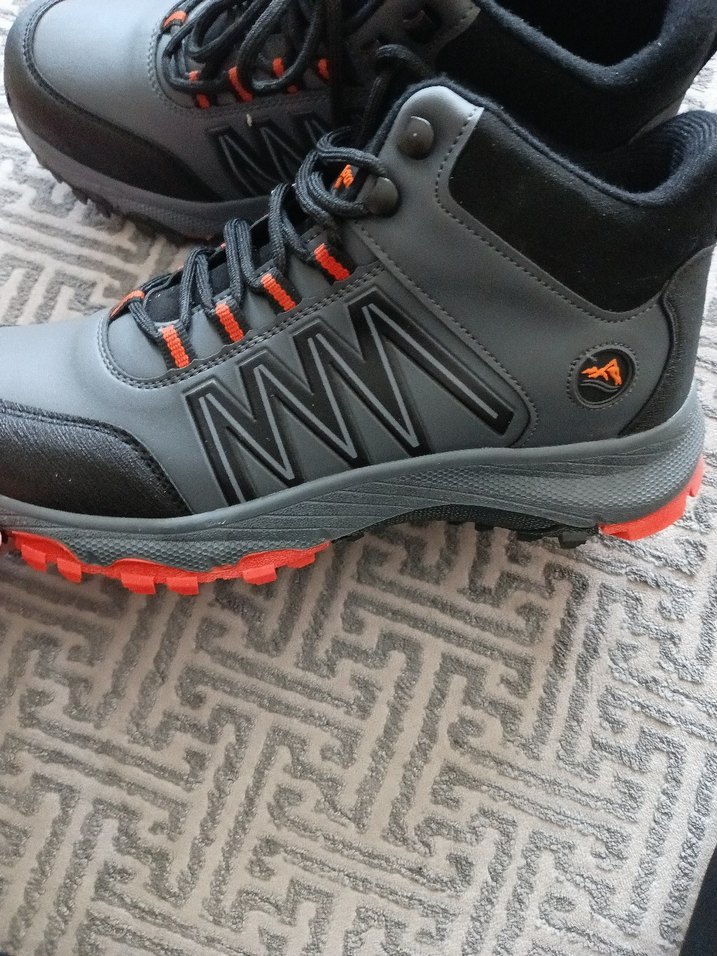 Gri Bağcıklı Erkek Outdoor Ayakkabısı - Görsel 4