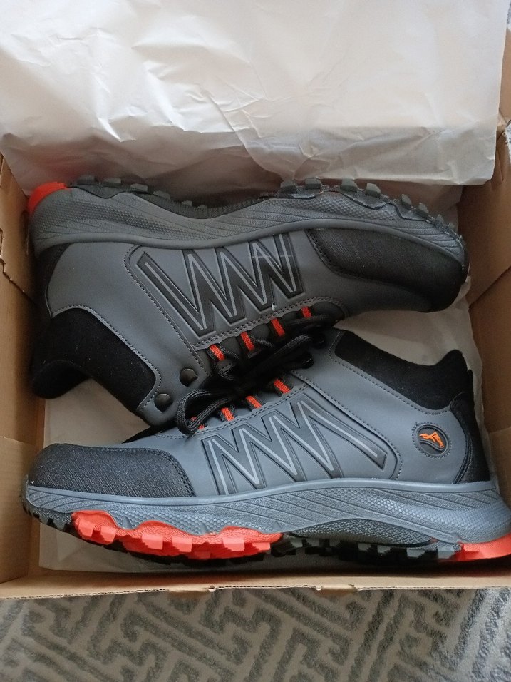 Gri Bağcıklı Erkek Outdoor Ayakkabısı - Görsel 5