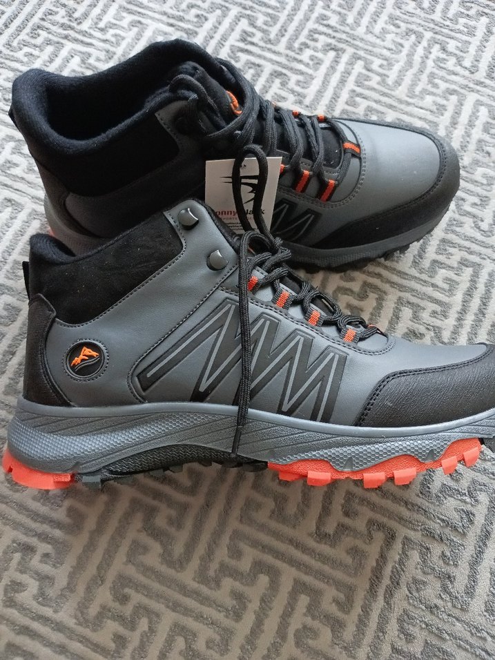 Gri Bağcıklı Erkek Outdoor Ayakkabısı - Görsel 3