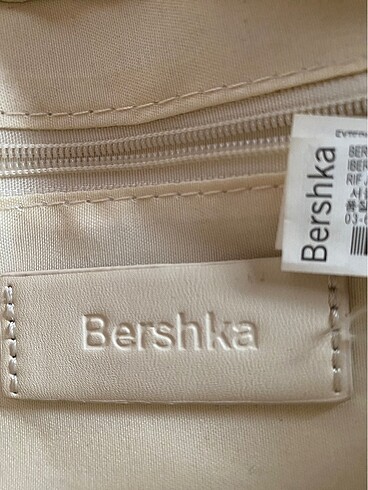 Bershka krem çanta