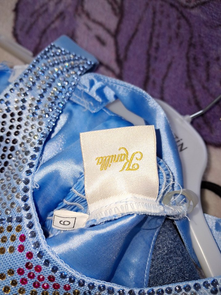 Mavi Bohem Uzun Abiye Elbise - Görsel 4