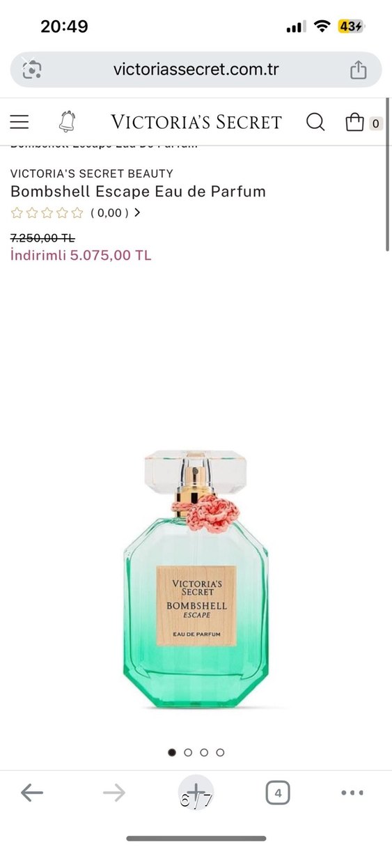 Victoria's Secret Bombshell Escape Kadın Parfümü 50 ml - Görsel 5