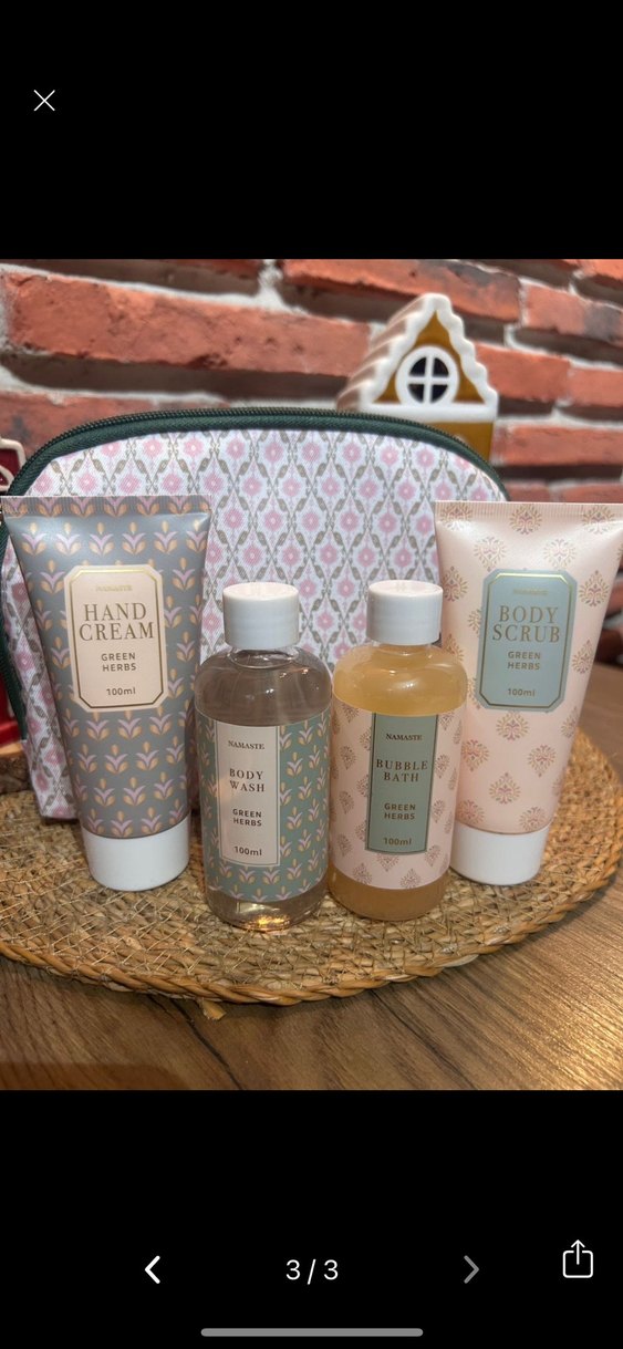 Namaste Green Herbs Vücut Bakım Seti - Görsel 3
