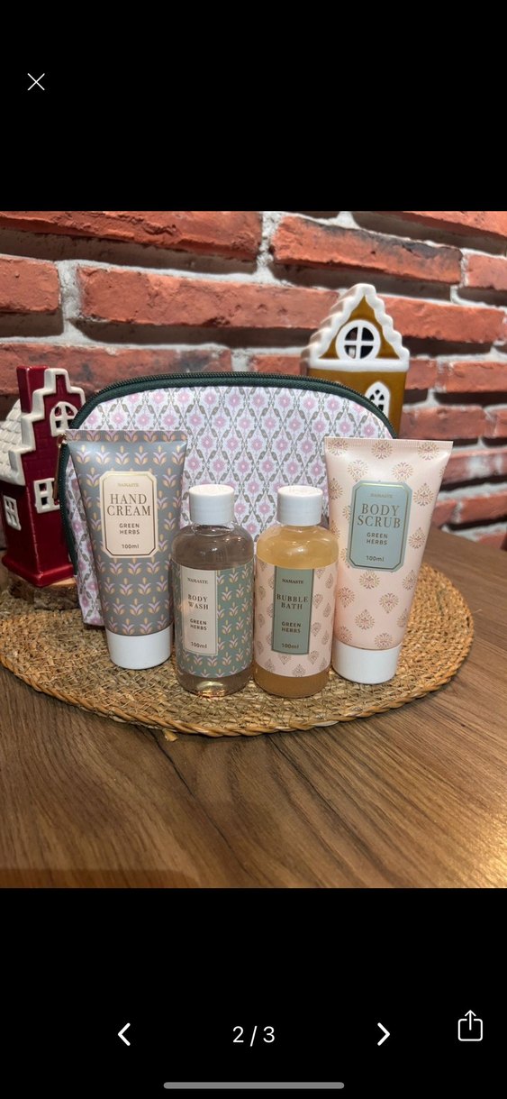 Namaste Green Herbs Vücut Bakım Seti - Görsel 2