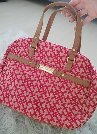 Tommy Hilfiger Pembe tommy hilfiger çanta