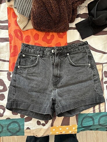 Mom Jeans Şort