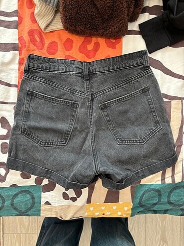 36 Beden Mom Jeans Şort