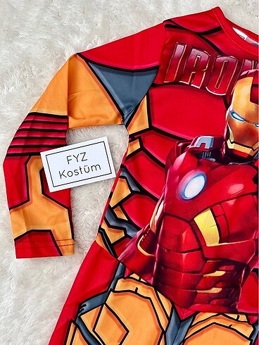4 Yaş Beden Iron Man Kostümü
