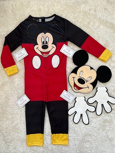 Diğer Mickey Mouse Kostümü