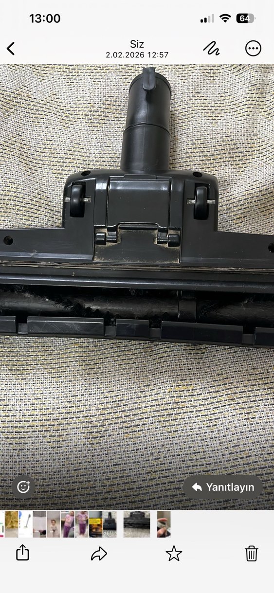 Siyah ve gri elektrikli süpürge aparatı - Görsel 5