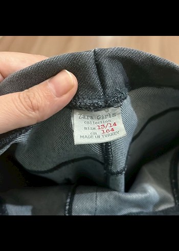 Gri çocuk Skinny Denim Pantolon - Görsel 4