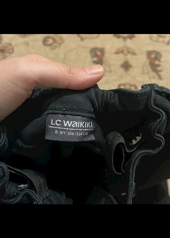 Kız Çocuk Siyah Kemerli Dar Kesim Denim Pantolon - Görsel 2