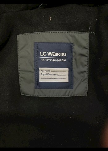 Kız çocukKoyu Gri Kapüşonlu Midi Mont - Görsel 2