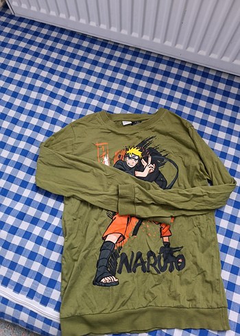 Naruto Baskılı Erkek Uzun Kollu Tişört - Görsel 2