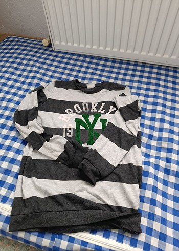 LC Waikiki Erkek Çocuk Gri Tişört 11-12 Yaş - Görsel 2