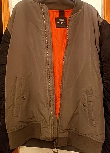 m Beden Bershka owersize mont