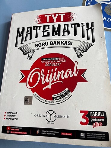 ORİJİNAL TYT MATEMATİK SORU BANKASI 2025 BASIM