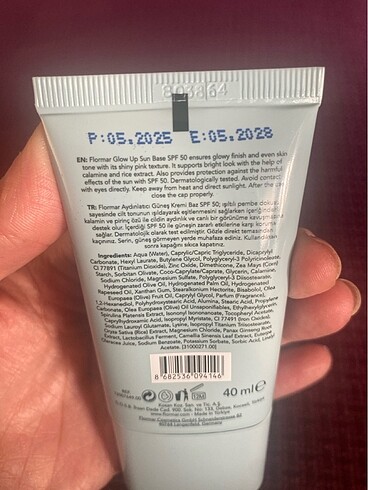 Flormar Flormar glow up sun base spf 50
