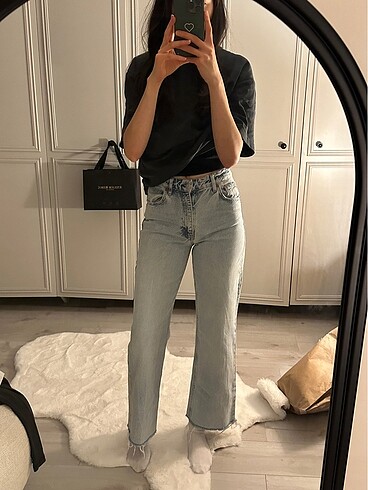 Zara Wife leg jean