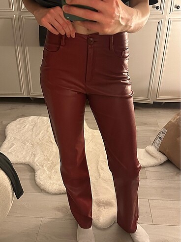 Diğer Deri pantalon