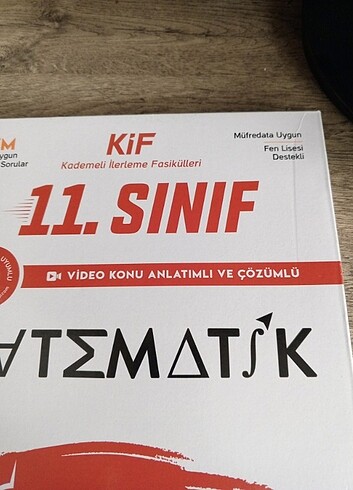 11. Sınıf konu anlatımlı matematik ders kitabı