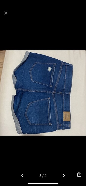 34 Beden Bershka Jean Şort