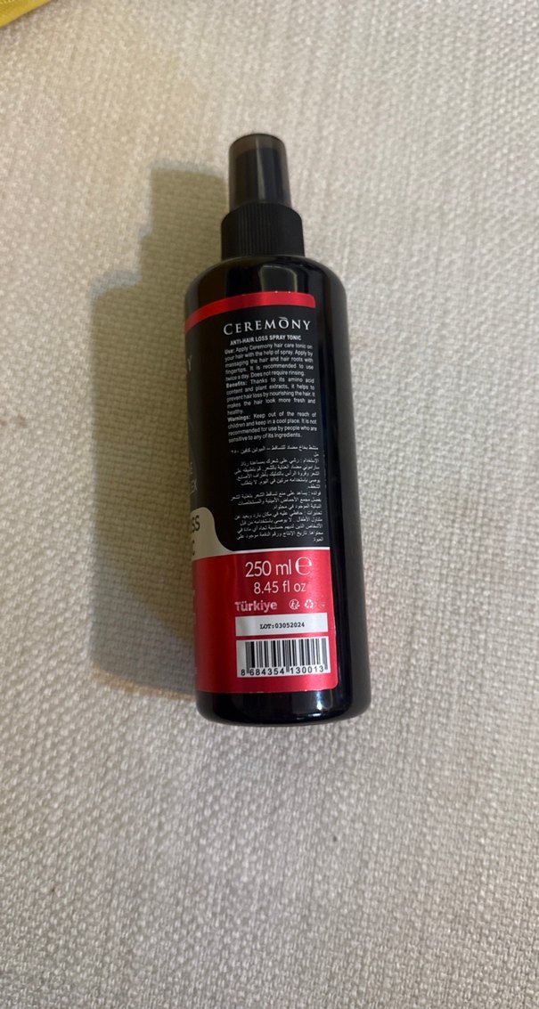 Ceremony Biotin & Kafein Saç Dökülme Karşıtı Sprey - Görsel 3