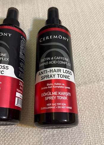 Ceremony Saç Dökülmesine Karşı Sprey Tonik - Görsel 2