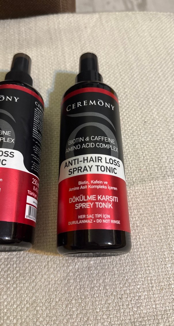 Ceremony Saç Dökülmesine Karşı Sprey Tonik - Görsel 2