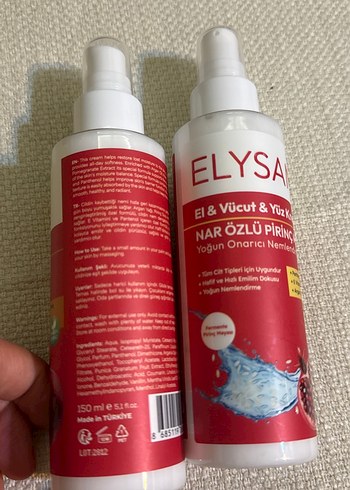 ELYSAN Nar Özlü Vücut ve Yüz Kremi - Görsel 3