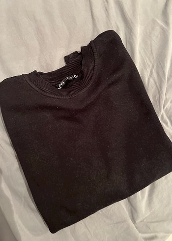Siyah Basic Sweatshirt
