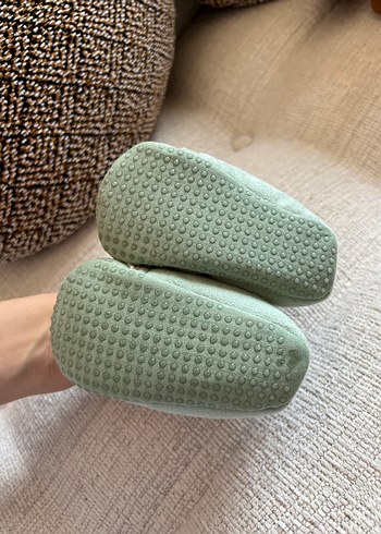 Turkuaz Erkek Çocuk Sıcak Ev Terliği - Görsel 4