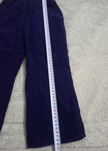 Diğer Mor İşlemeli Payetli Kız Kot Pantolon