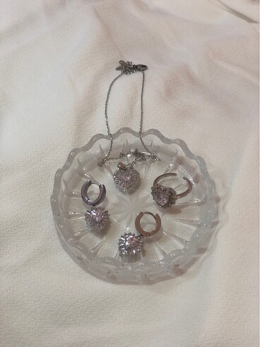 Silver Renk Çelik Set