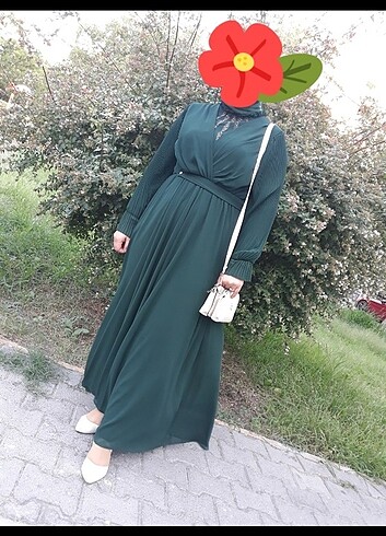 Diğer tesettür abiye elbise