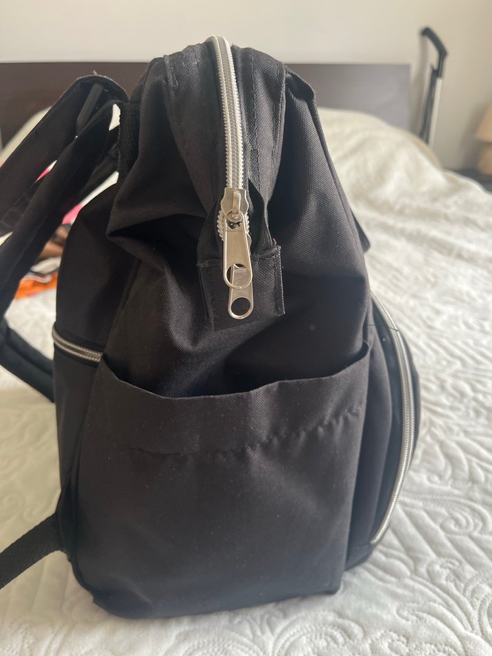 Siyah Desensiz Bebek Çantası - Görsel 2