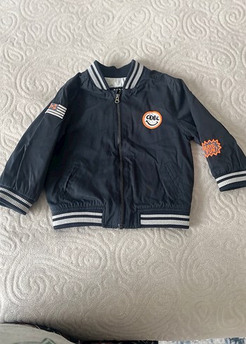 Erkek Çocuk Fermuarlı Sokak Stili Ceket - Görsel 3