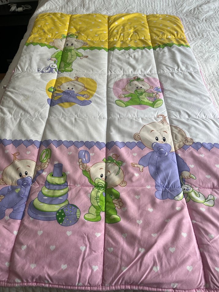 Renkli Baskılı Çocuk Uyku seti - Görsel 2