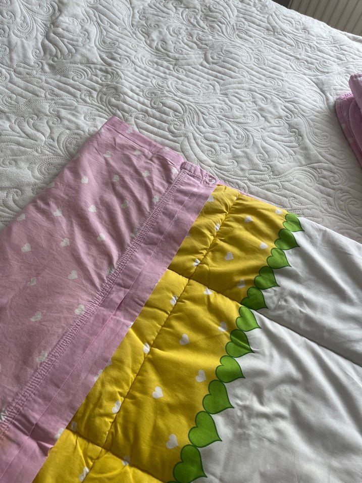 Renkli Baskılı Çocuk Uyku seti - Görsel 5