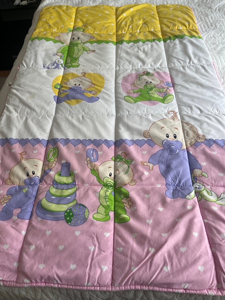 Renkli Baskılı Çocuk Uyku seti - Görsel 3