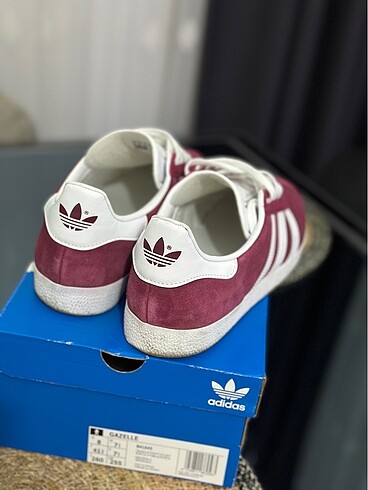 41 Beden bordo Renk Gazelle ayakkabı